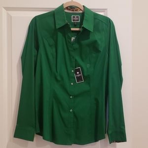 Button down collared shirt express